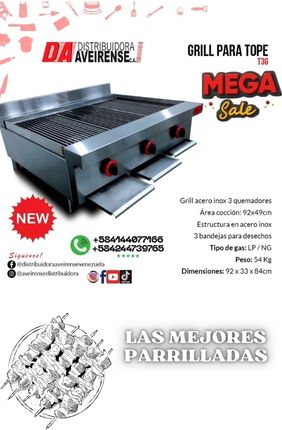 Tú parrilla con Distribuidora Aveirense