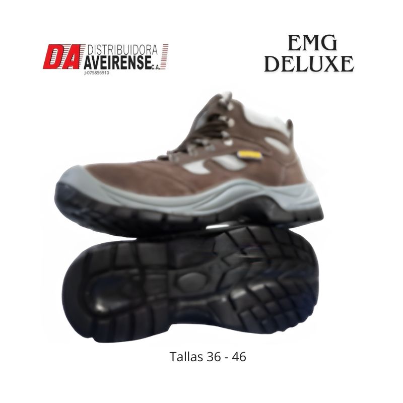 Botas de Seguridad EMG DELUXE Talla 45., calzado ligero 