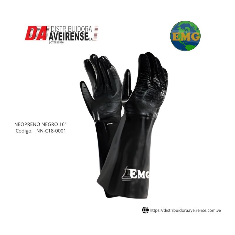 NEOPRENO NEGRO 16” .