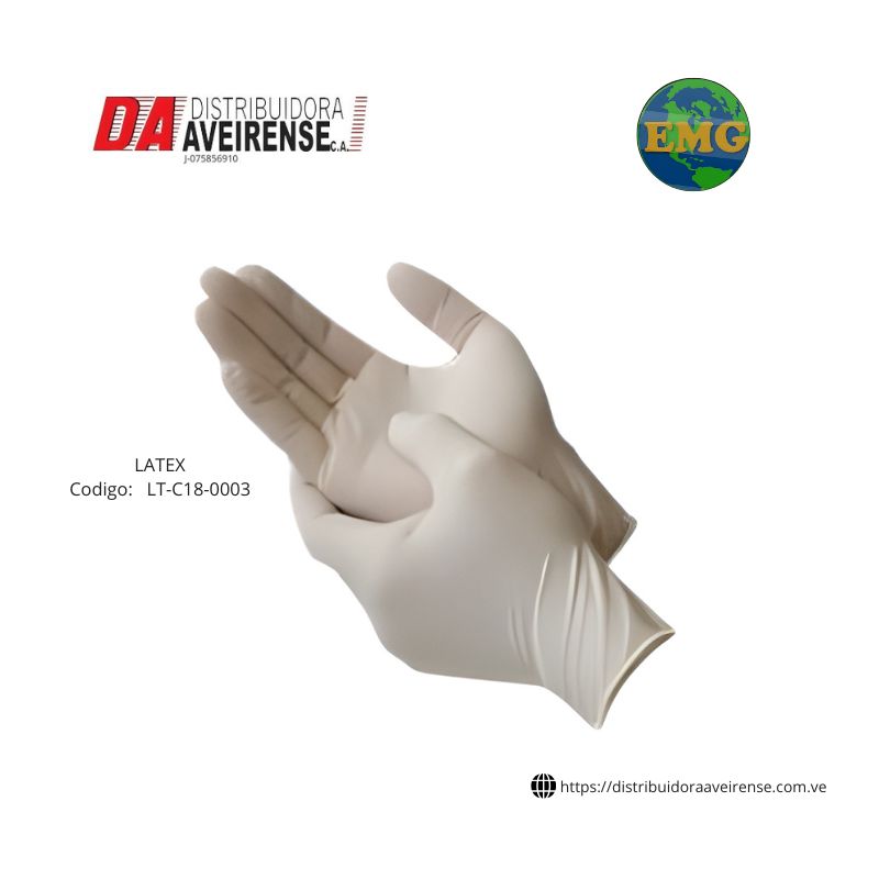 Guante LATEX Talla L.