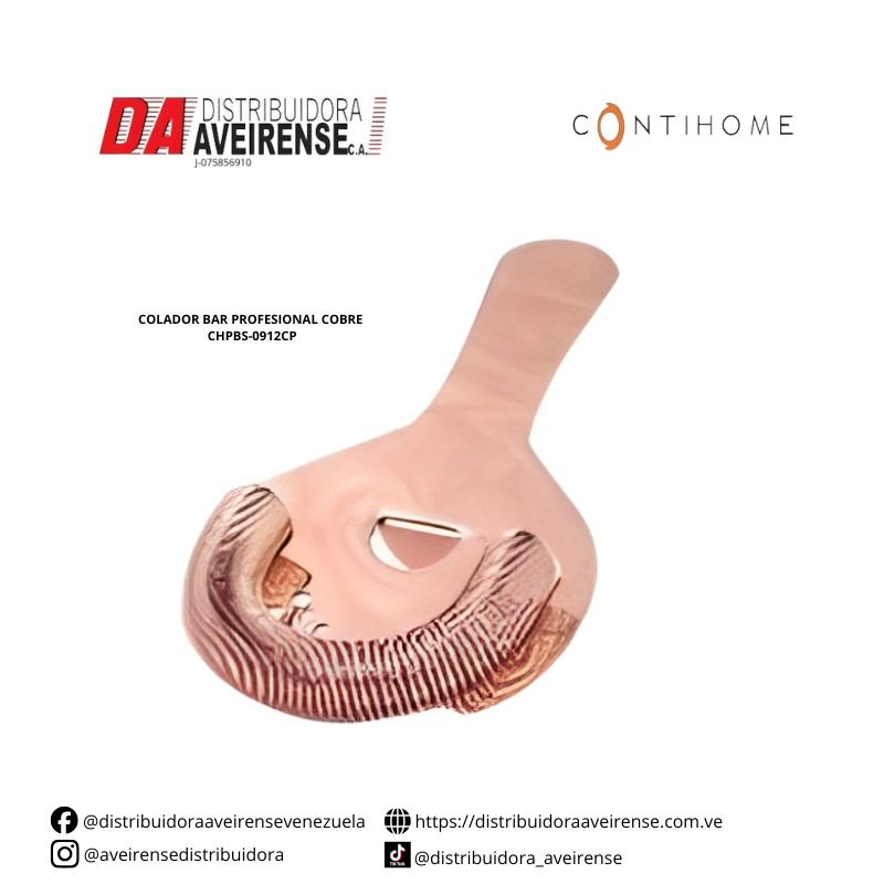 COLADOR BAR PROFESIONAL COBRE CHPBS-0912CP.