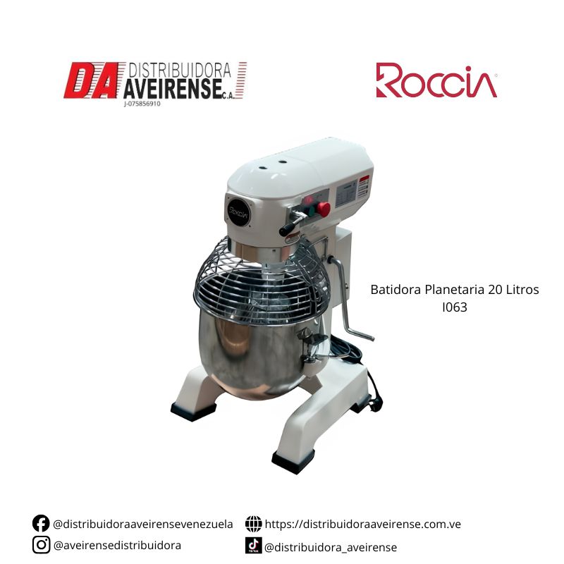 Batidora Planetaria 20 Litros.