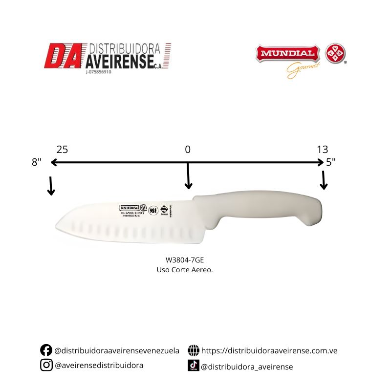 Cuchillo uso corte aereo modelo W3804-7GE.