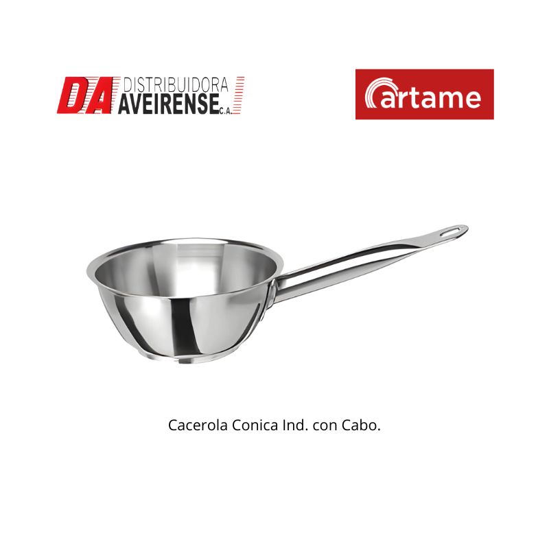 Cacerola Conica Industrial con Cabo 20x6.8.