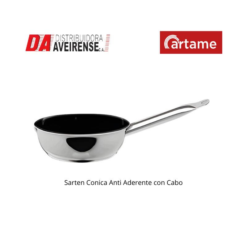SARTEN CONICA ANTIADHERENTE 20X3.7.