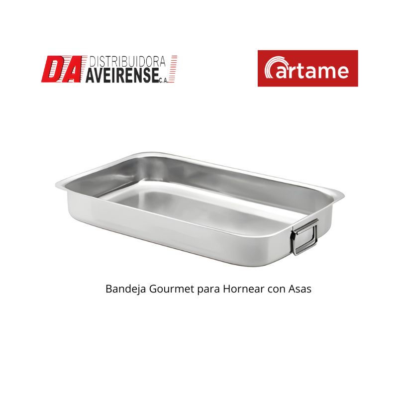 BANDEJA GOURMET PARA HORNEAR CON ASAS 35x23x7 .
