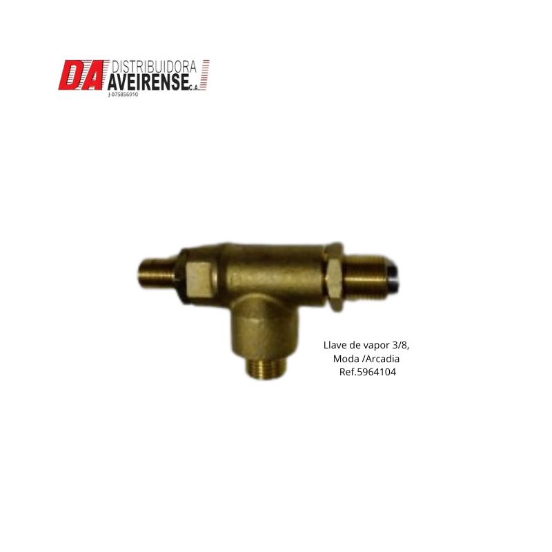 Llave de vapor 3/8