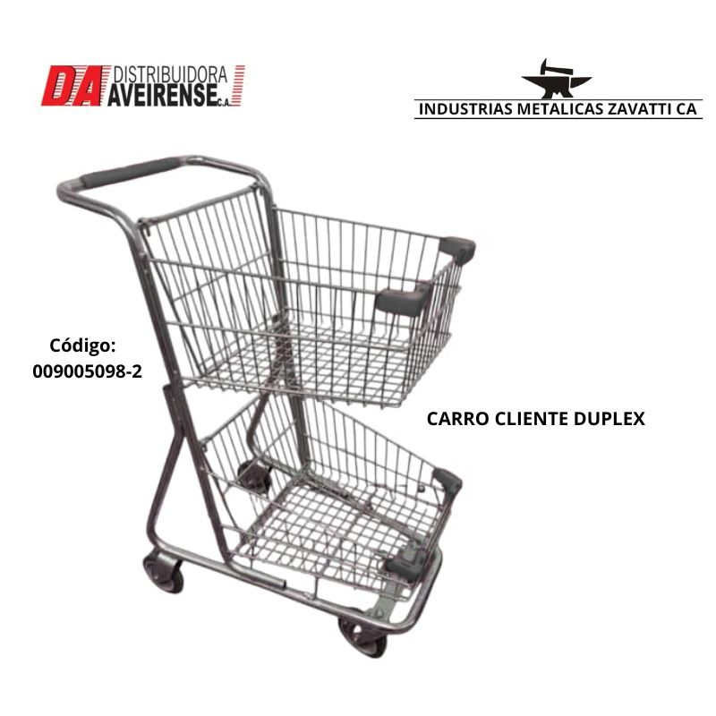 CARRO CLIENTE  DUPLEX  80 LITROS