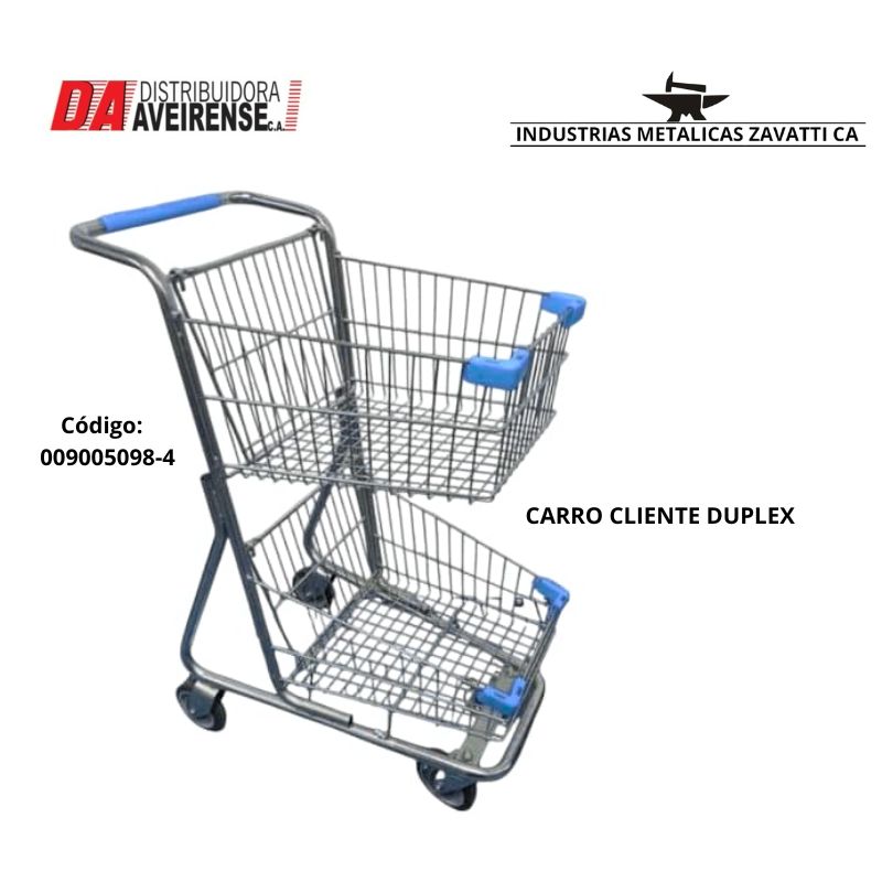 CARRO CLIENTE  DUPLEX  80 LITROS