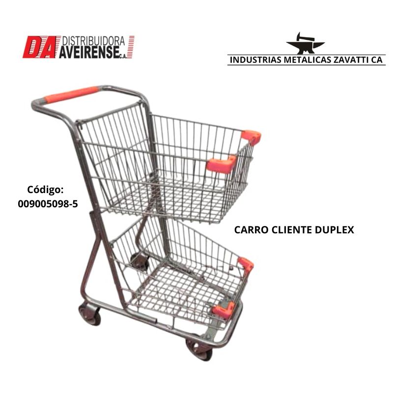 CARRO CLIENTE  DUPLEX  80 LITROS