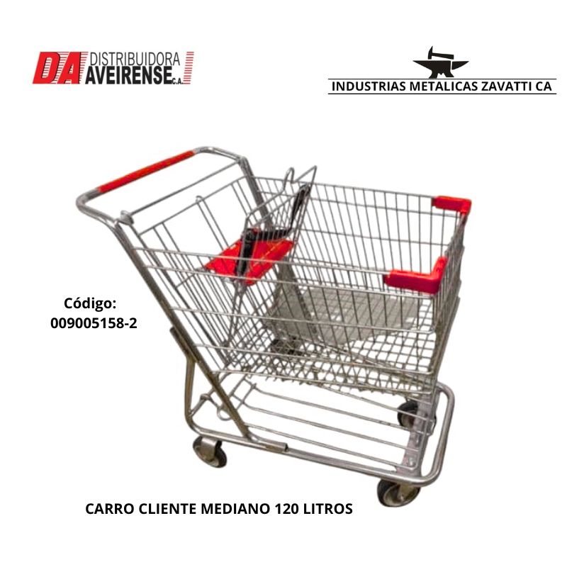 Carro Cliente Med. 120 Litros