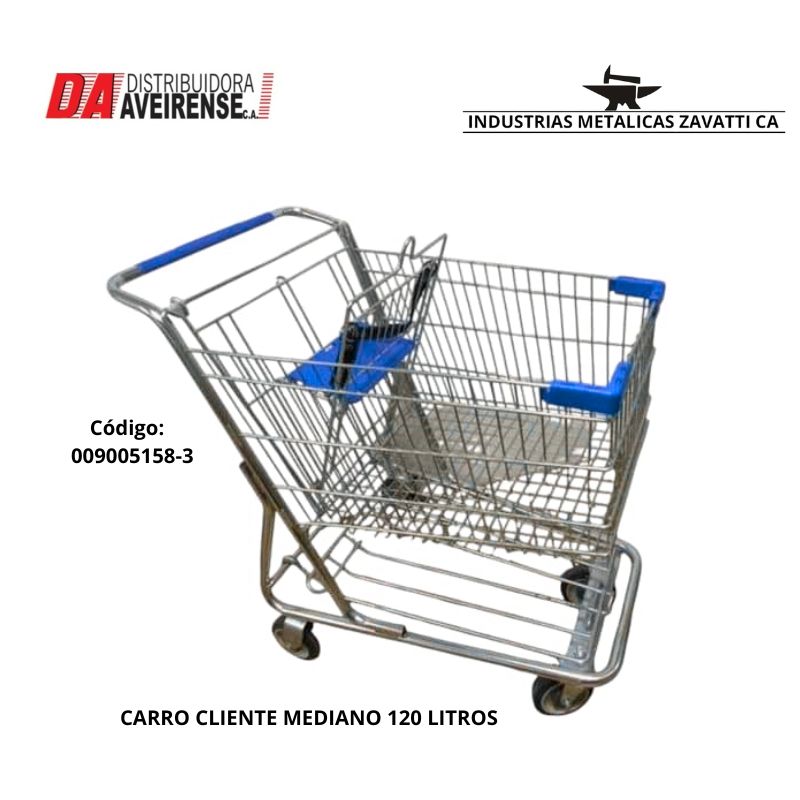 CARRO CLIENTE  MEDIANO  120 LITROS