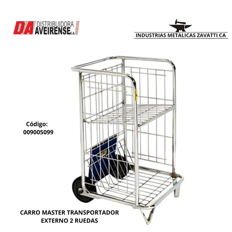 CARRO MASTER  TRANSPORTADOR  EXTERNO 2  RUEDAS