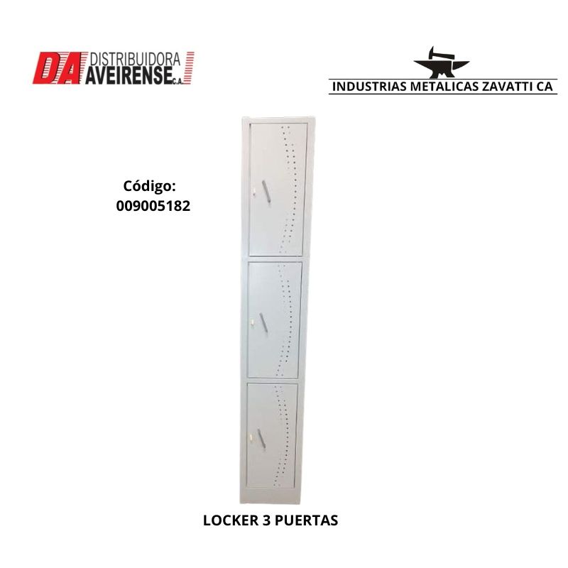 LOCKER 3 PUERTAS