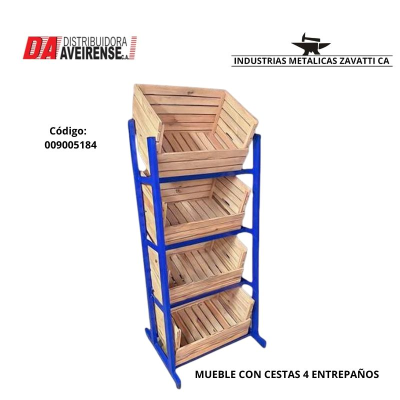 MUEBLE CON  CESTAS