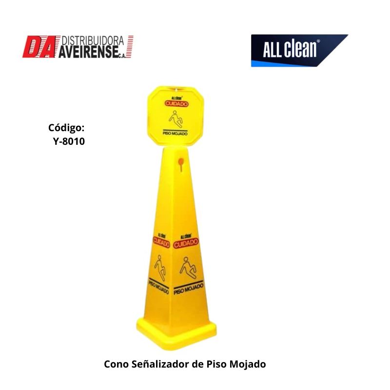 Cono Señalizador de Piso Mojado