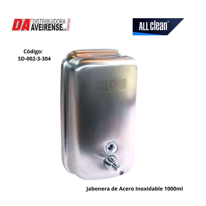 Jabonera de Acero Inoxidable de 1000ml