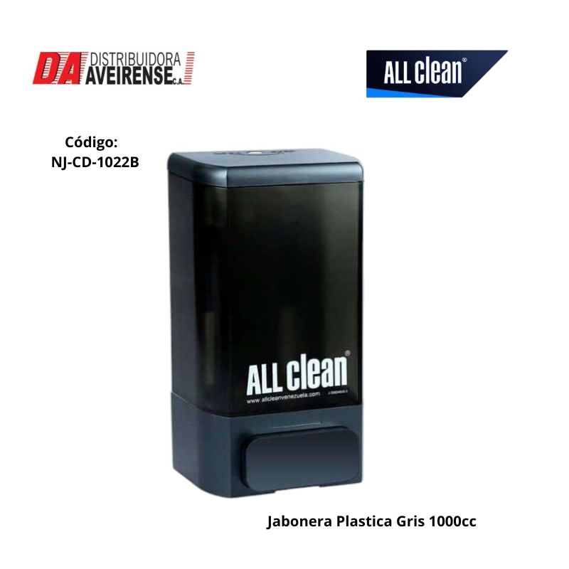 Jabonera Plastica Gris 1000cc