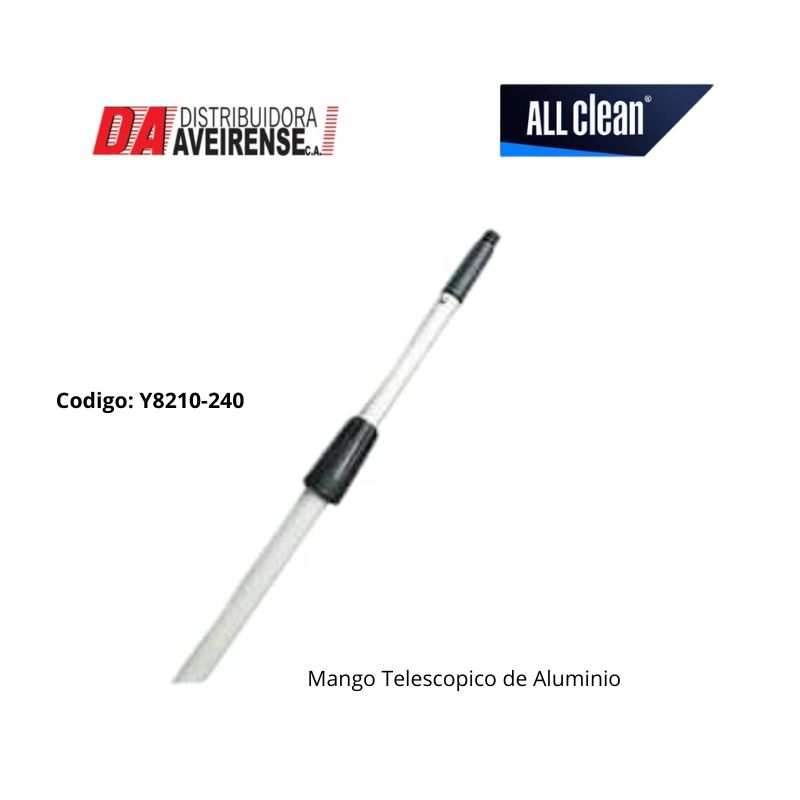 Mango Telescopico de Aluminio 133cm - 240 cm.