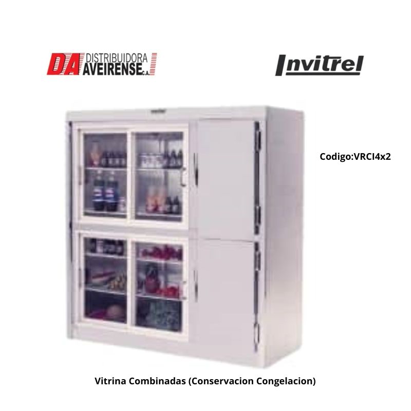 Vitrina Combinadas (Conservacion Congelacion) 