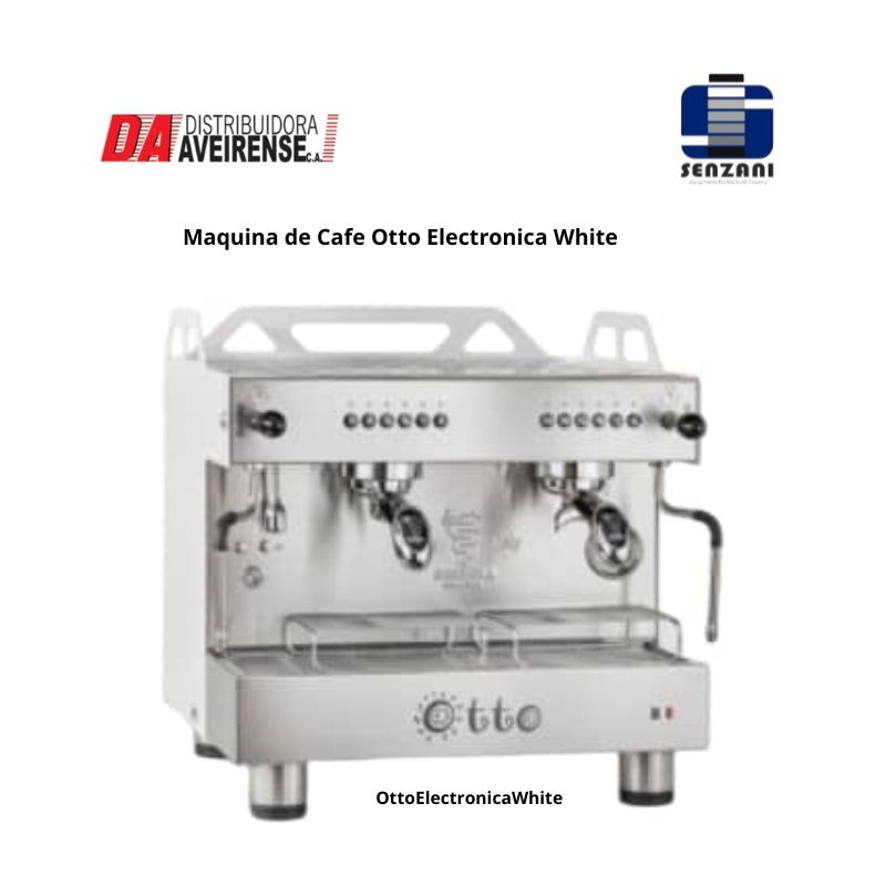 Maquina de Cafe 2 Grupo. WHITE.