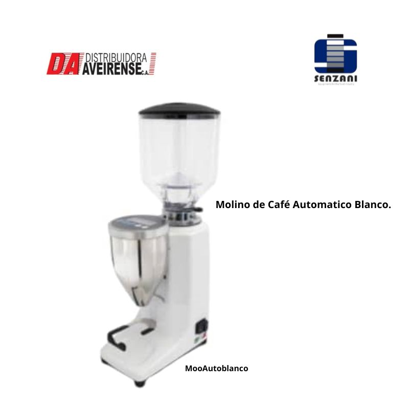 Molino de Cafe Automatico Blanco.