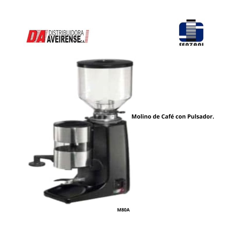 Molino de Cafe con Pulsador.
