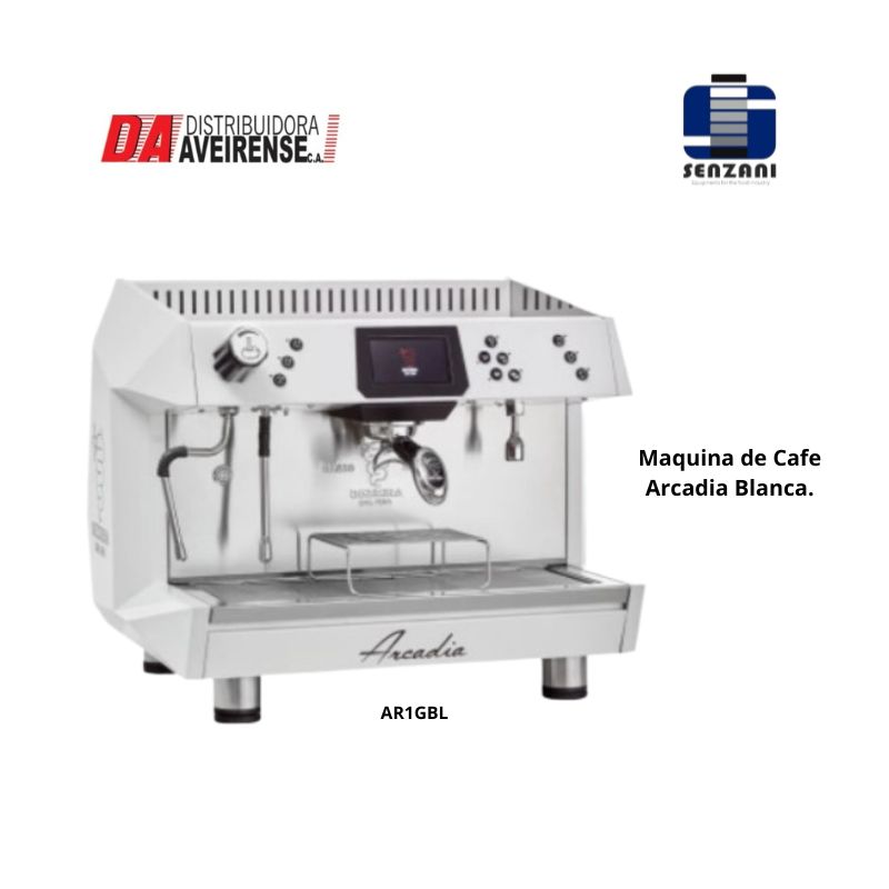 Maquina de Cafe 1 Grupo Arcadia Blanca.