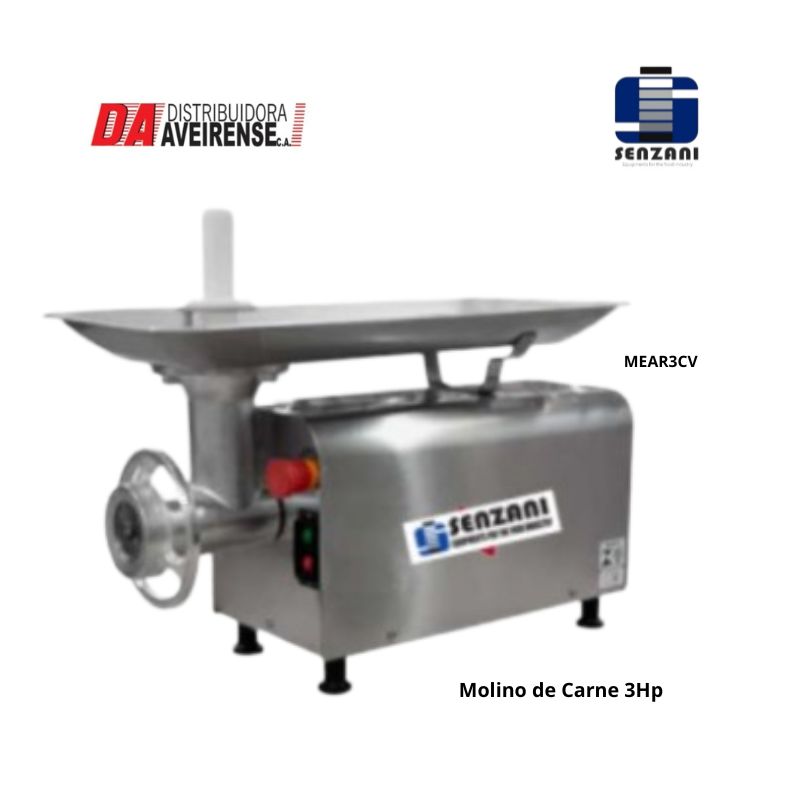 Molino de carne 3Hp.