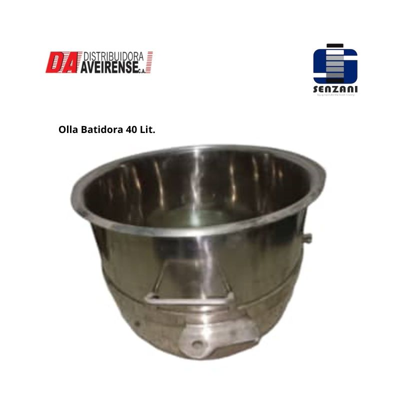 Olla para Batidora de 40 Lit. senzani