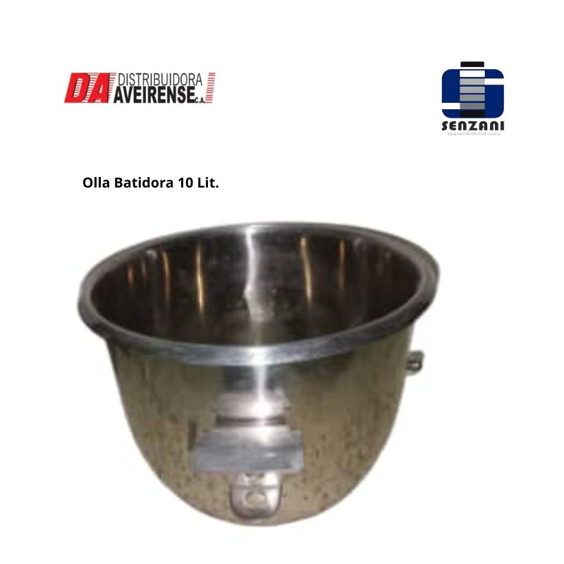 Olla para Batidora de 10 Lit. senzani