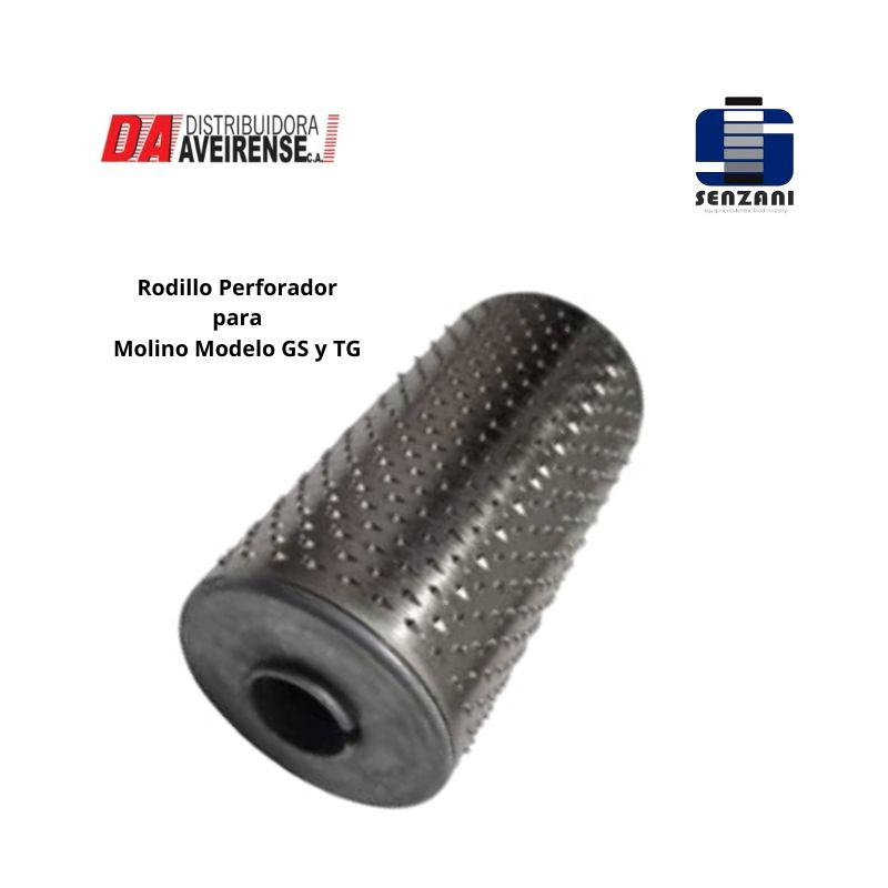 Rodillo Perforado  para Molino Queso modelo GS y TG senzani