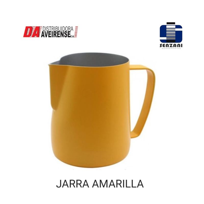 Jarra para Baristas Amarilla. 350ml