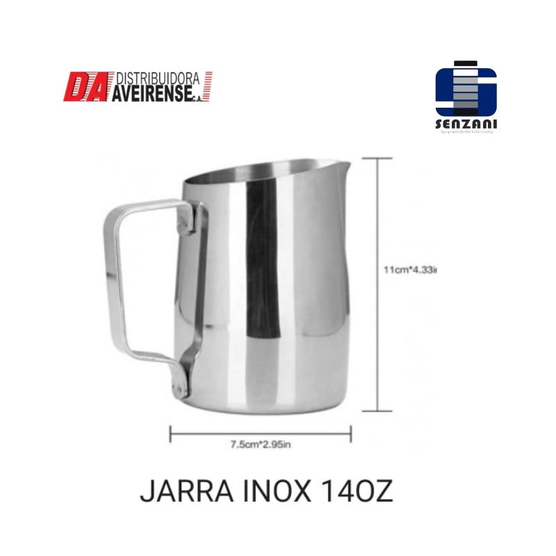 Jarra para Baristas Acero Inoxidable.350ML