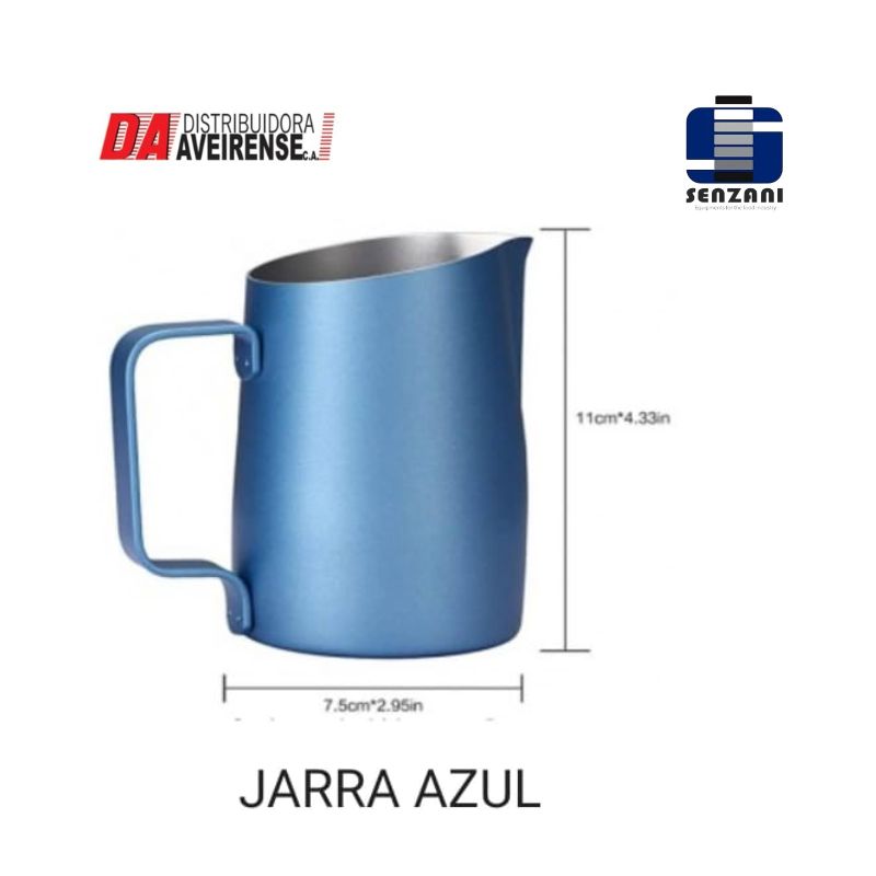 Jarra para Baristas Azul. 350ml
