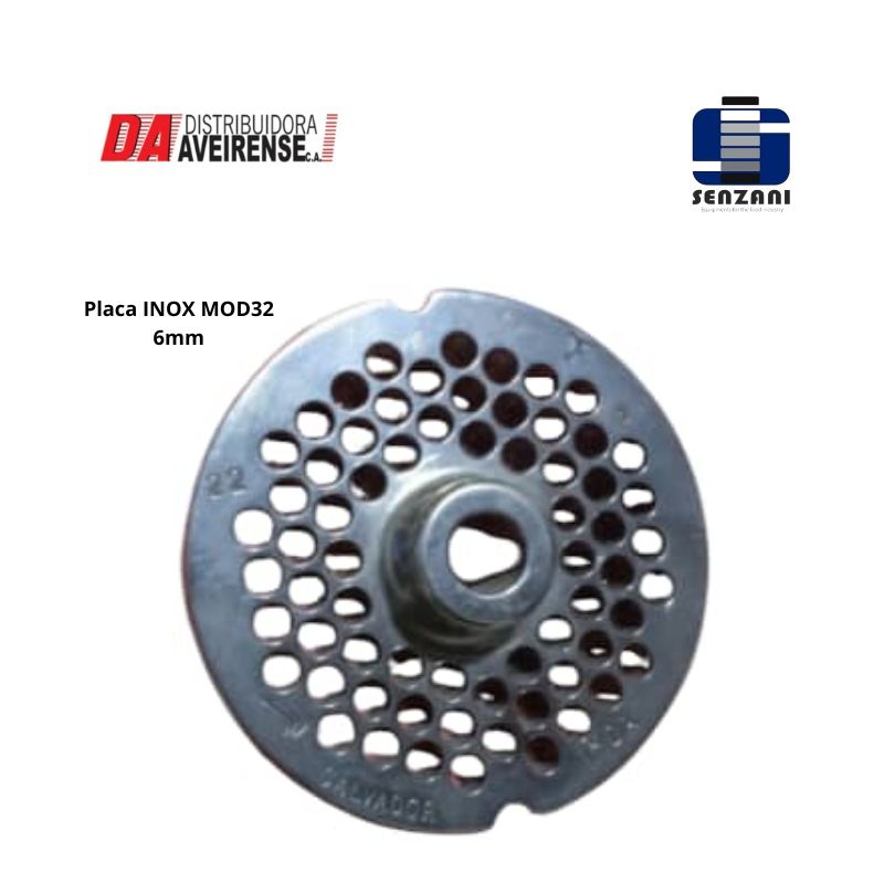 Placa INOX Mod32 6mm. Salvador