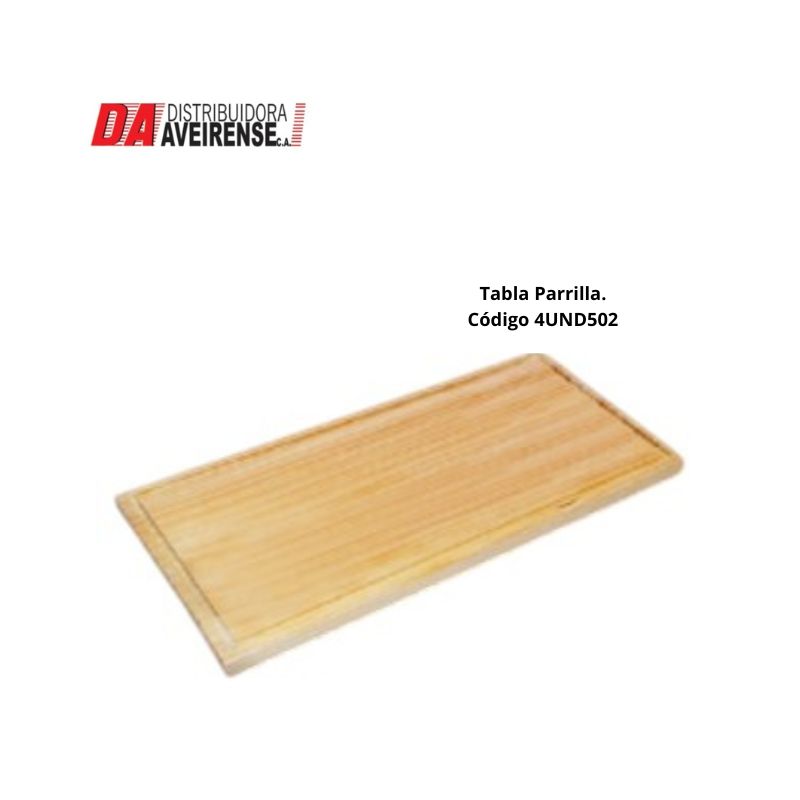 Tabla para Parrillas 40x24x2cm. fabricada en pino 