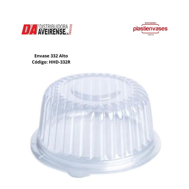 Envase 332 Alto. bulto de 200 unidades 