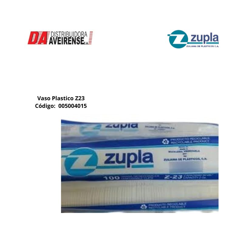 Vaso Plastico Z23 Cap.2oz