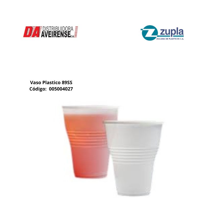 Vaso Plastico 87 ss Cap.8.oz