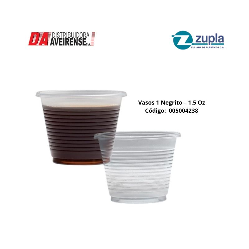 Vasos 1 Negrito – 1.5 Oz