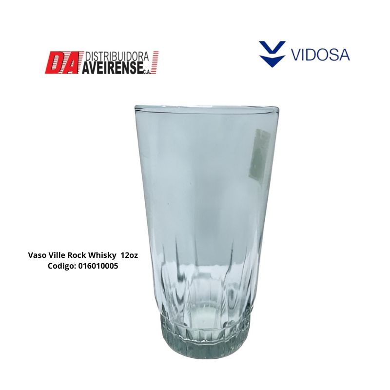 Vaso de Ville Rock Whisky  12oz.