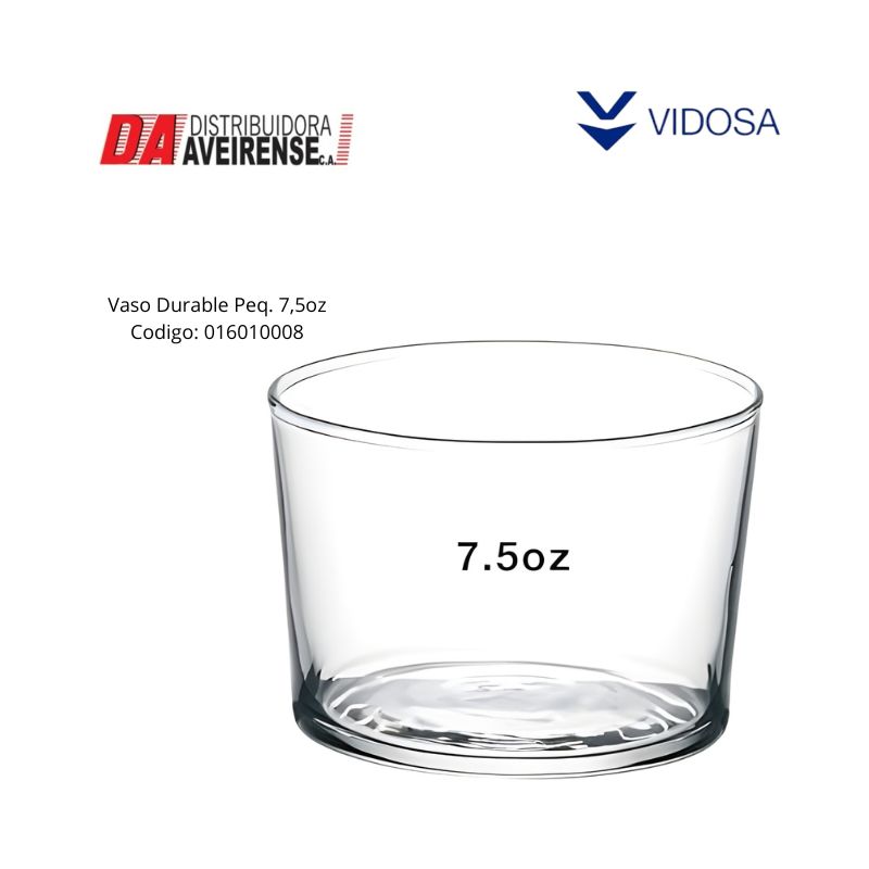 Vaso Durable Peq. 7,5oz