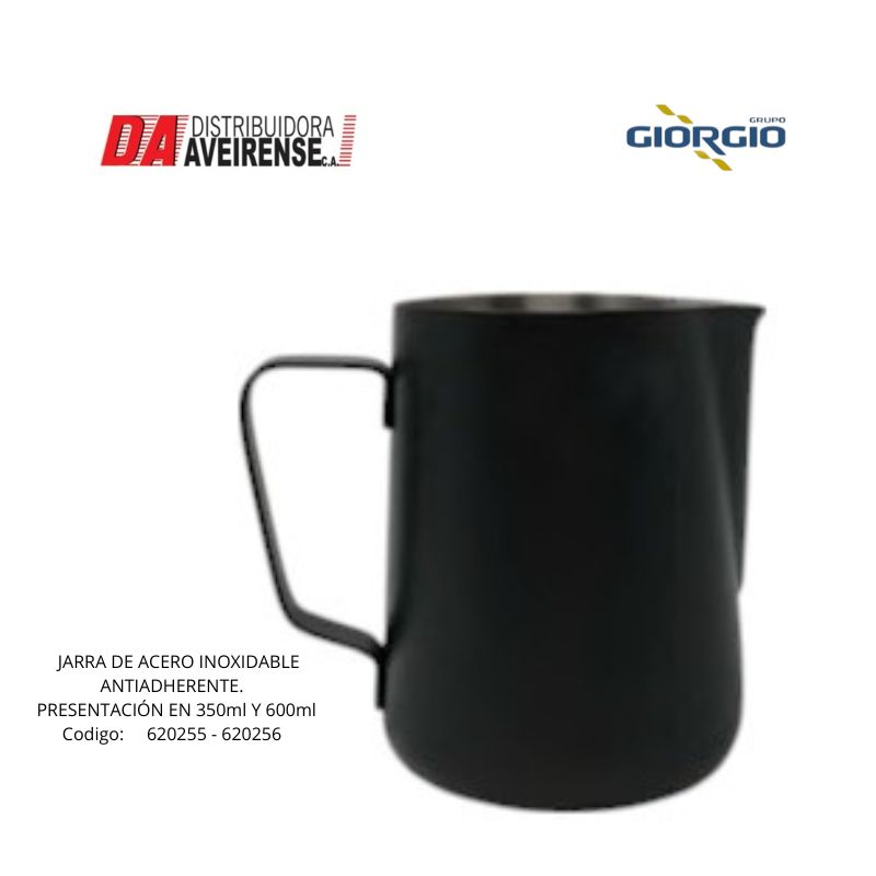 JARRA DE ACERO INOXIDABLE ANTIADHERENTE 350ml.