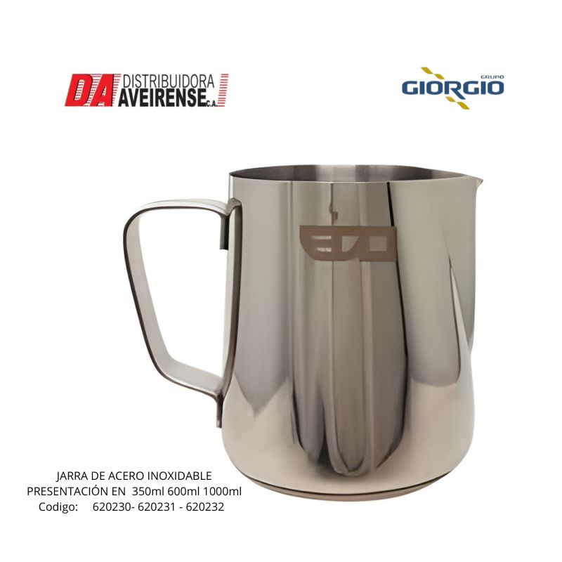  JARRA DE ACERO INOXIDABLE 600ml.