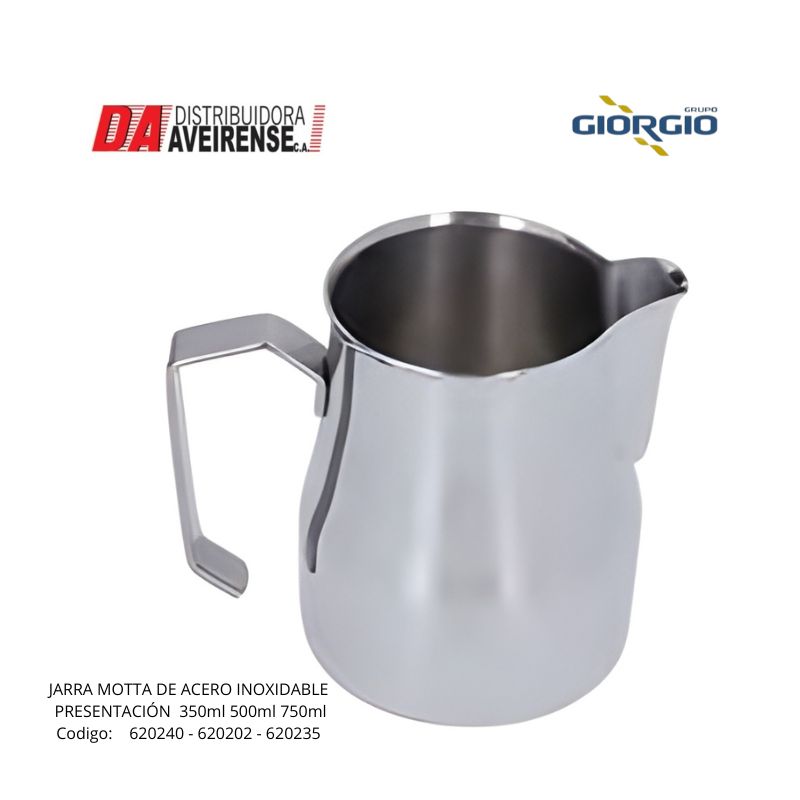 JARRA MOTTA DE  ACERO INOXIDABLE 750ml.