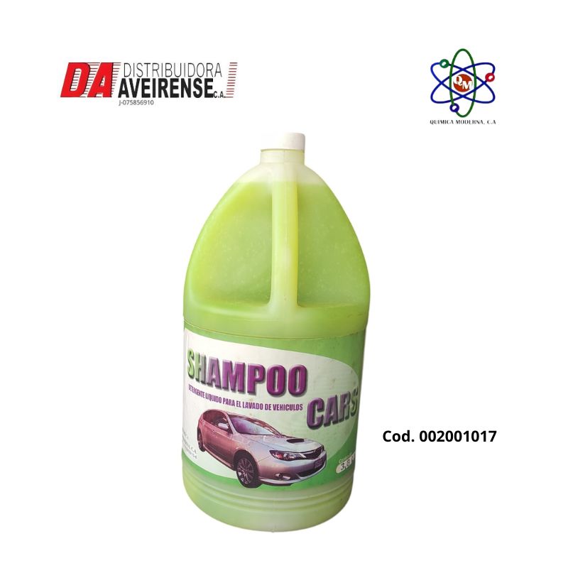 Champoo para Carro galon ,  4 unidades por caja